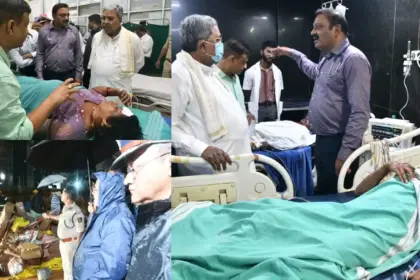 bengaluru barish deewar giri 10 maut baadh jaisi sthiti