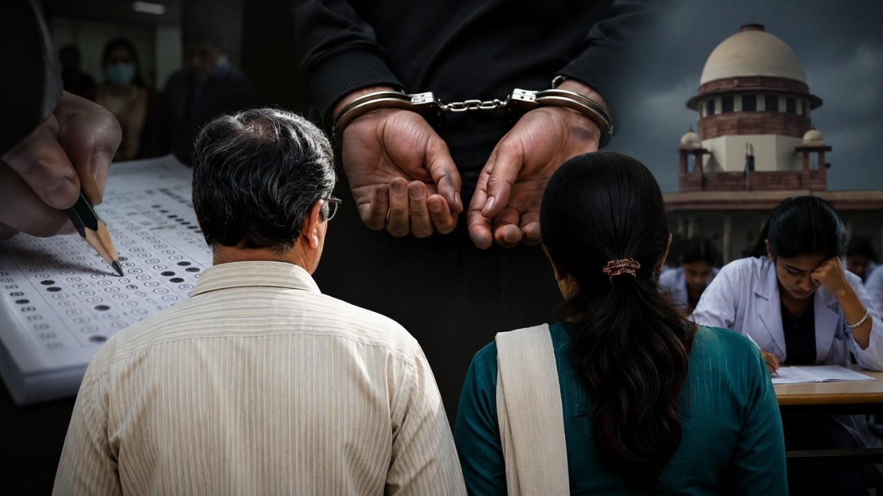 big revelation in neet paper leak case two masterminds arrested third arrest may happen soon