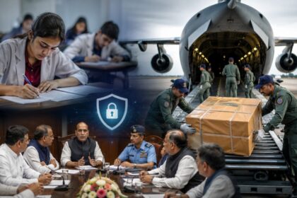 big step in neet re exam security air force to deliver question papers to prevent leaks tight high level monitoring in place