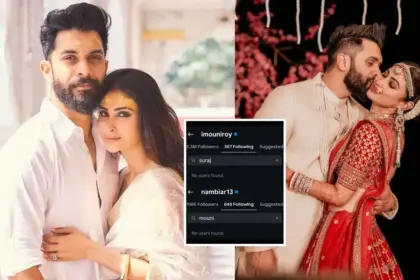 did suraj nambiar cheat on mouni roy instagram account deleted amid divorce rumours