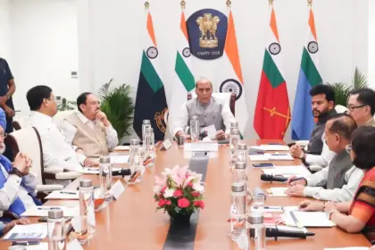 government on alert over west asia tensions rajnath singh holds key meeting with ministers and urges people to stay calm