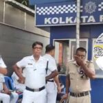 kolkata police reach abhishek banerjees residence stir after illegal construction notice