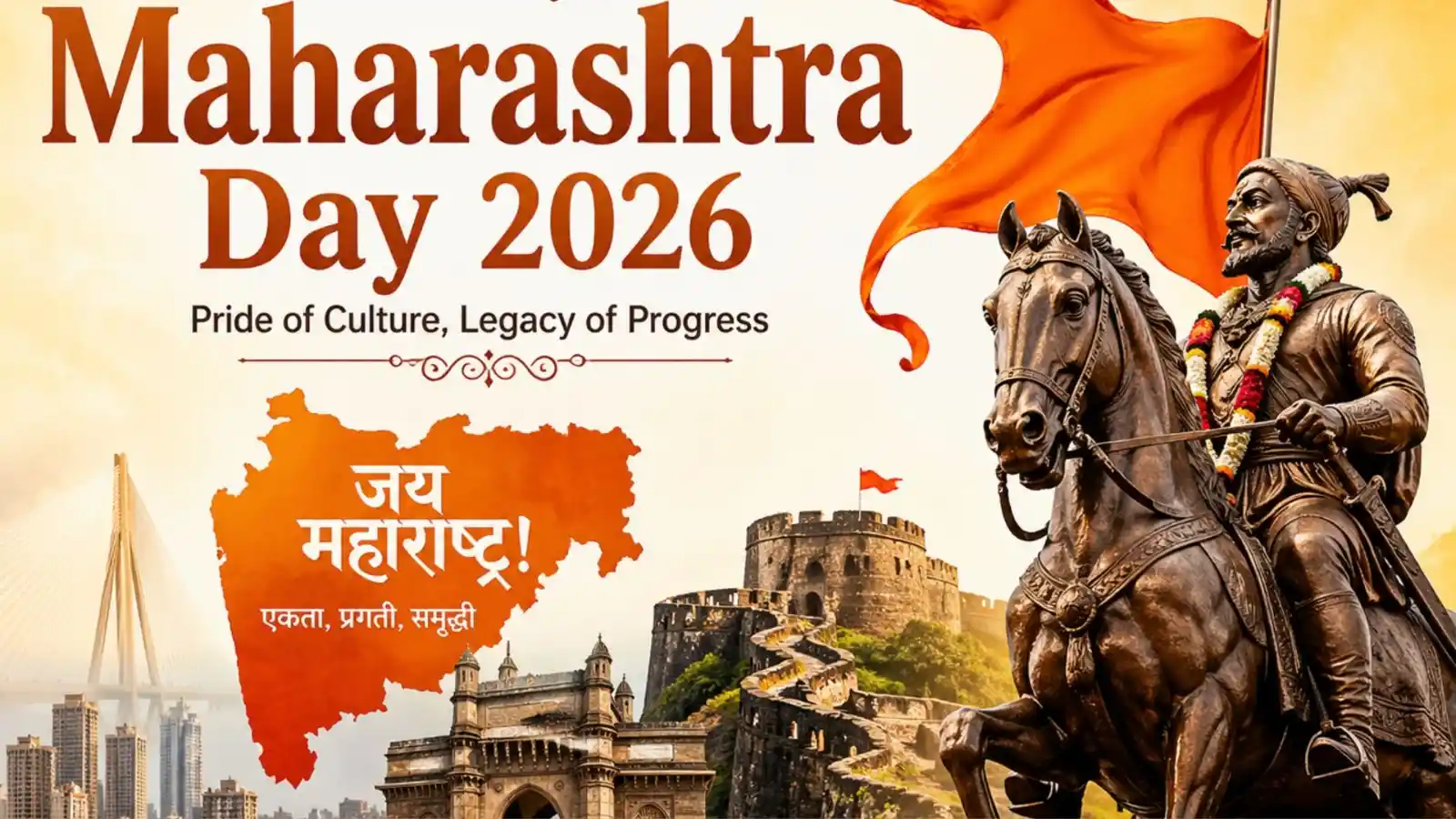 maharashtra diwas 1 may history president pm message