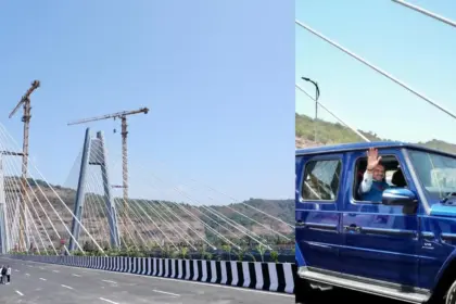 mumbai pune expressway missing link devendra fadnavis drive