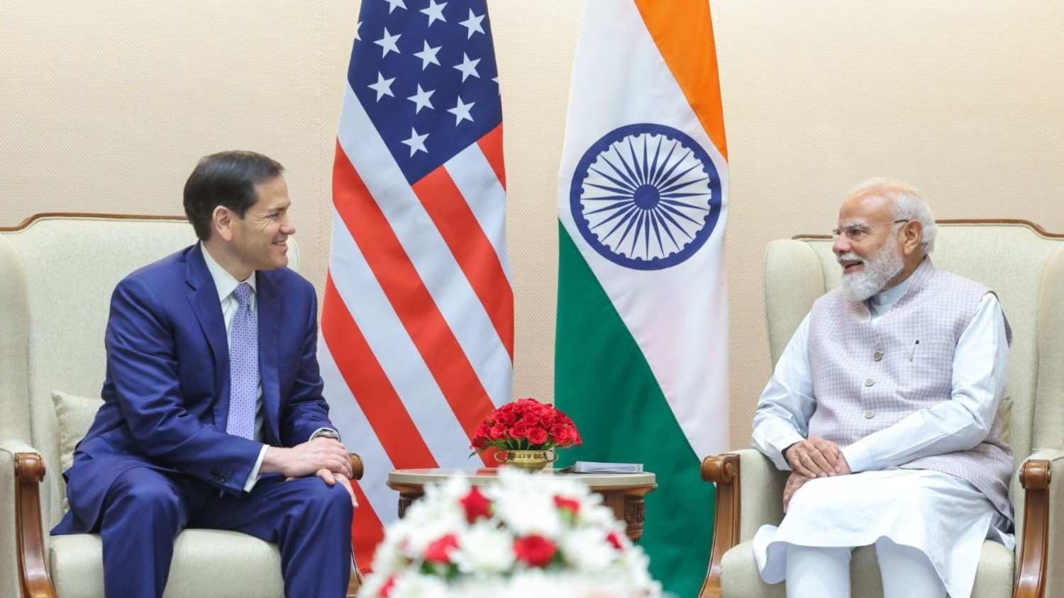 pm modi meets us secretary of state marco rubio key issues discussed