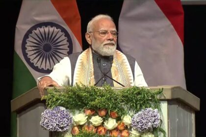 pm modi netherlands speech indian community in hague event modi diaspora address 2026 india netherlands relations modi visit