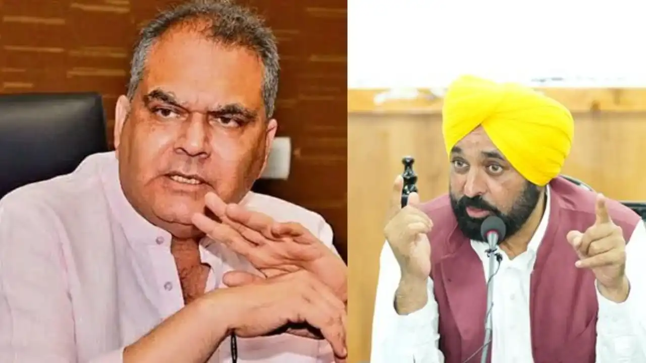 punjab politics heats up after ed raids on minister sanjeev arora cm mann targets bjp amid crackdown