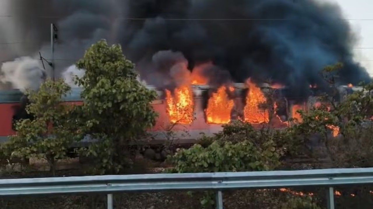 revelation of conspiracy in rajdhani express fire attempt made to set moving train on fire