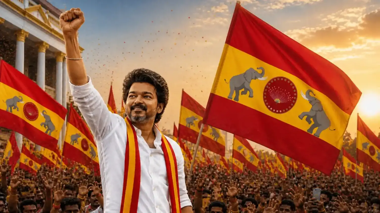 thalapathy wave sweeps tamil nadu the journey of vijay from popular actor to mass leader