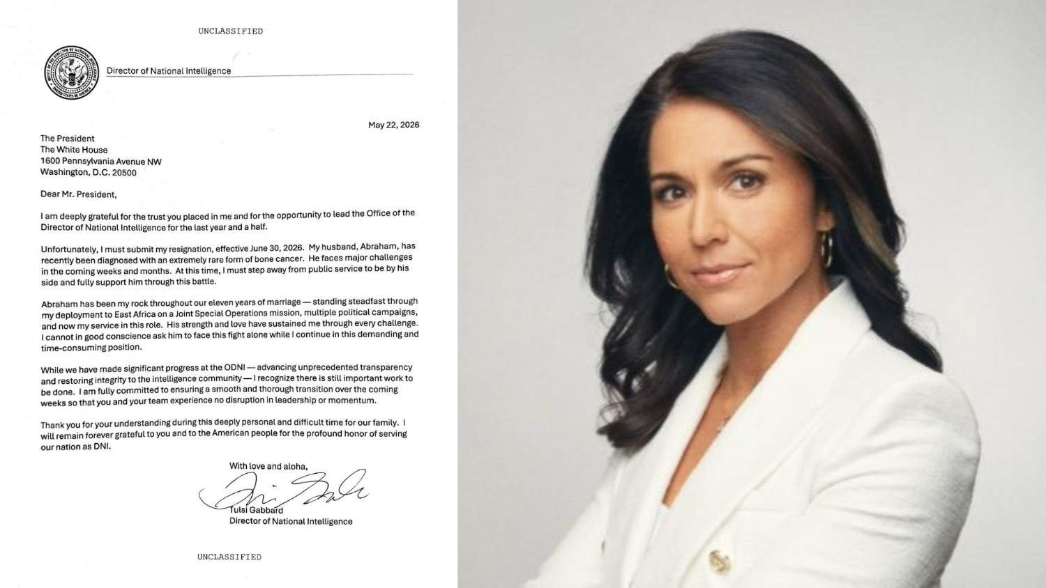 tulsi gabbard resigns from intelligence post cites major reason to trump administration iran reacts