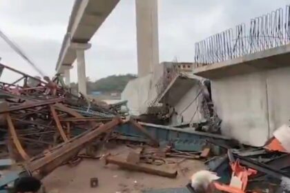 under construction bridge collapses in hamirpur 5 workers killed tragically several still trapped under debris