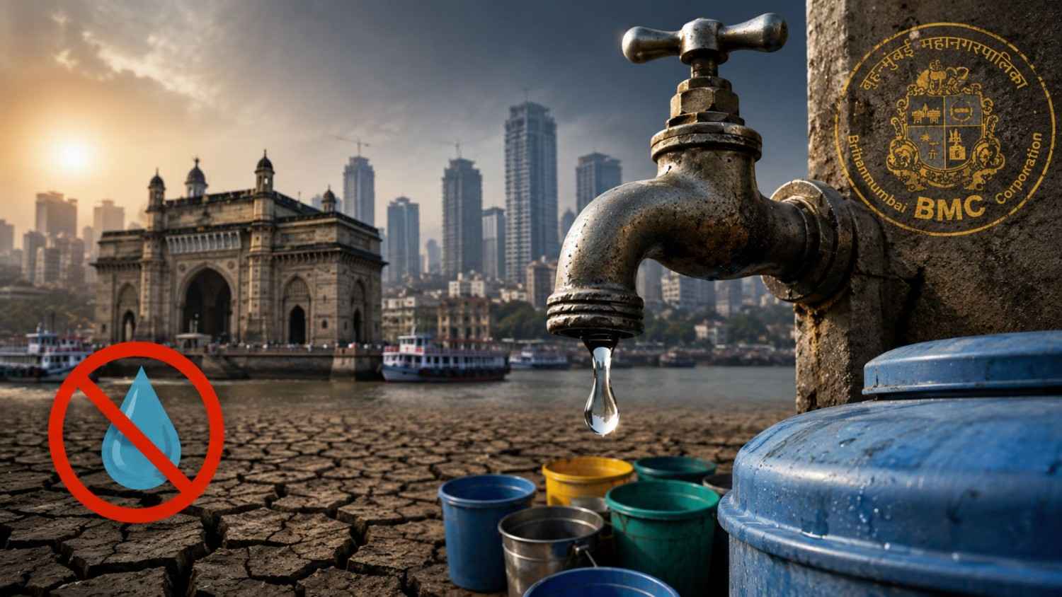 water crisis hits mumbai bmc announces 10 water cut rule effective from today