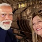 welcome to rome my friend giorgia meloni shares photo with pm modi