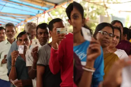 west bengal elections 2026 re polling at 15 booths voting continues after allegations of evm tampering