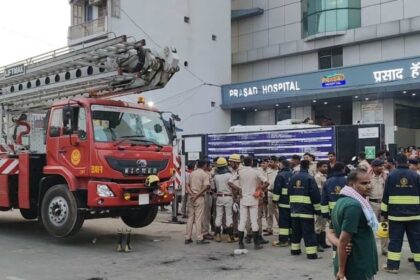 massive blaze erupts at major muzaffarpur hospital several dead samrat choudhary announces compensation