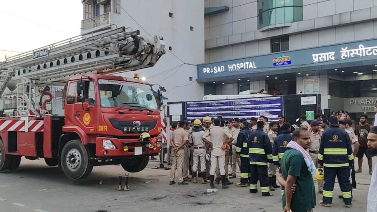 massive blaze erupts at major muzaffarpur hospital several dead samrat choudhary announces compensation